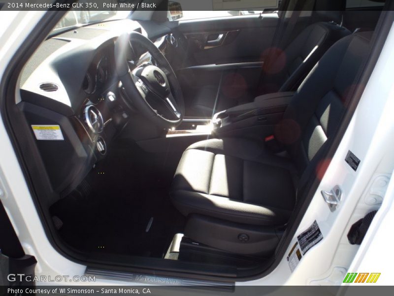 Polar White / Black 2014 Mercedes-Benz GLK 350