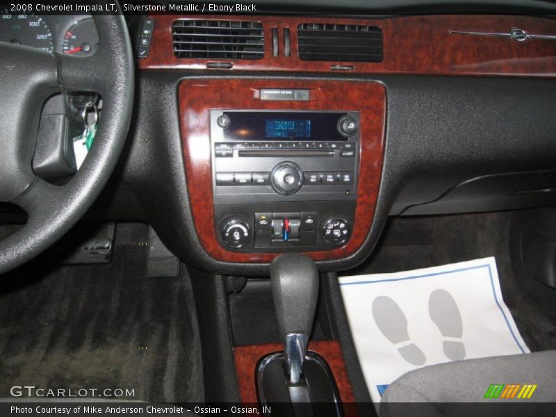 Silverstone Metallic / Ebony Black 2008 Chevrolet Impala LT