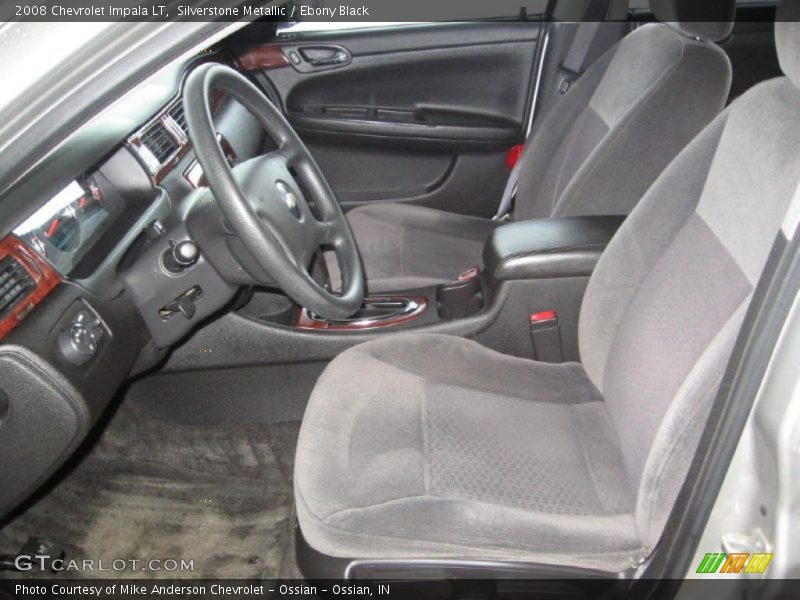 Silverstone Metallic / Ebony Black 2008 Chevrolet Impala LT