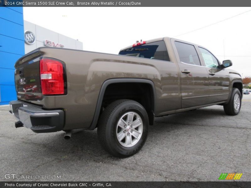 Bronze Alloy Metallic / Cocoa/Dune 2014 GMC Sierra 1500 SLE Crew Cab