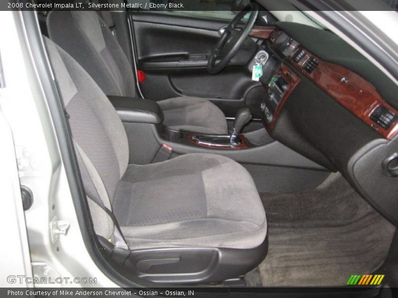 Silverstone Metallic / Ebony Black 2008 Chevrolet Impala LT