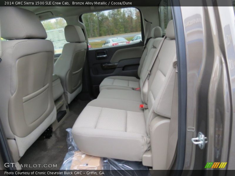 Bronze Alloy Metallic / Cocoa/Dune 2014 GMC Sierra 1500 SLE Crew Cab