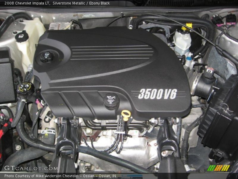Silverstone Metallic / Ebony Black 2008 Chevrolet Impala LT