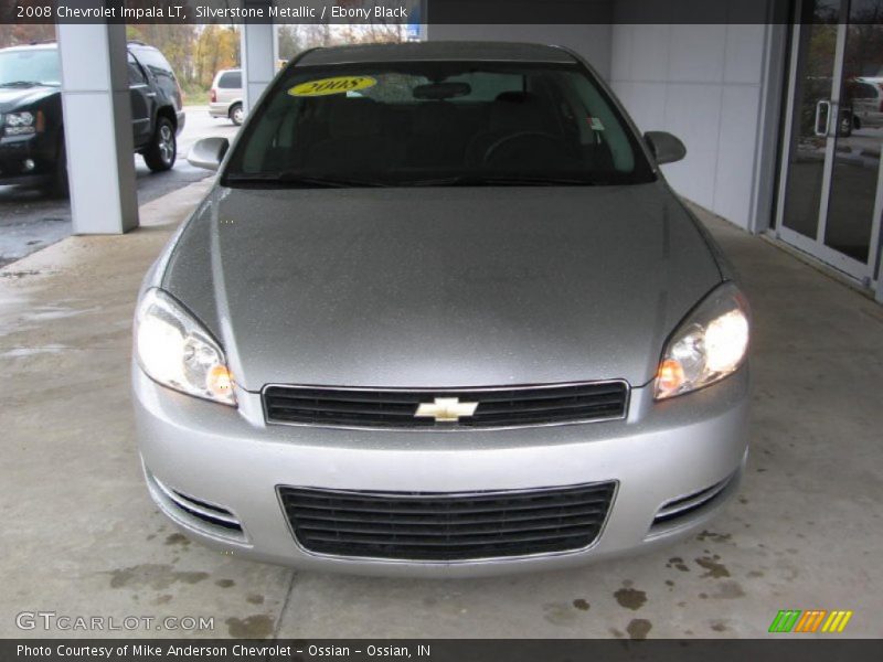 Silverstone Metallic / Ebony Black 2008 Chevrolet Impala LT
