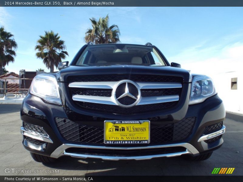 Black / Almond Beige/Mocha 2014 Mercedes-Benz GLK 350