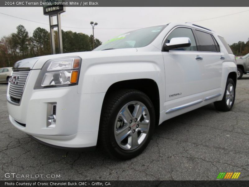 Summit White / Jet Black 2014 GMC Terrain Denali