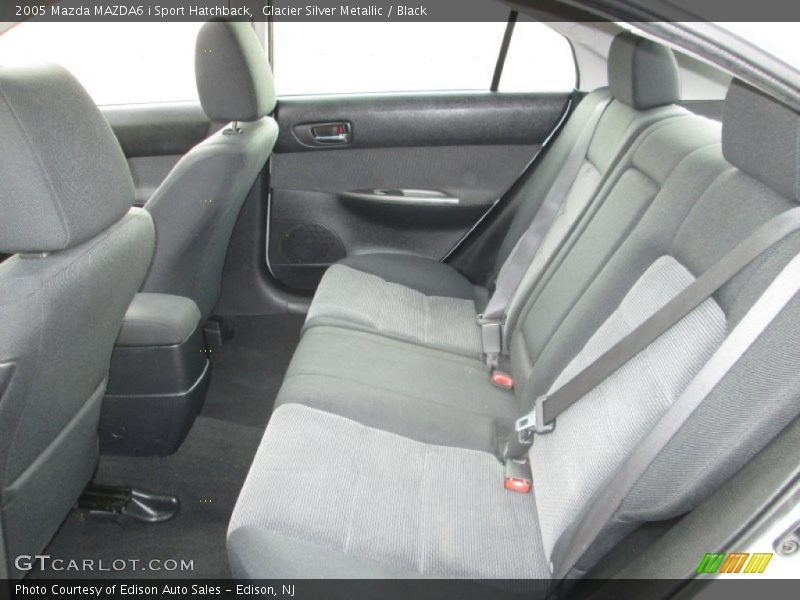 Glacier Silver Metallic / Black 2005 Mazda MAZDA6 i Sport Hatchback