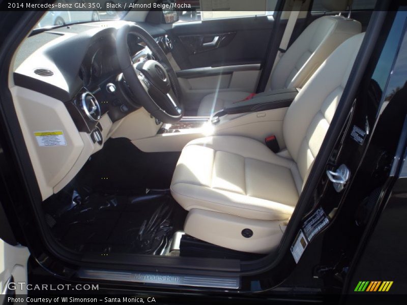 Black / Almond Beige/Mocha 2014 Mercedes-Benz GLK 350