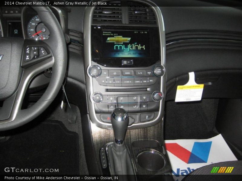 Ashen Gray Metallic / Jet Black 2014 Chevrolet Malibu LT
