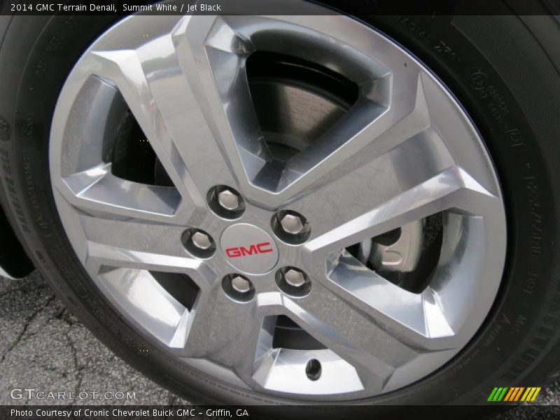 Summit White / Jet Black 2014 GMC Terrain Denali