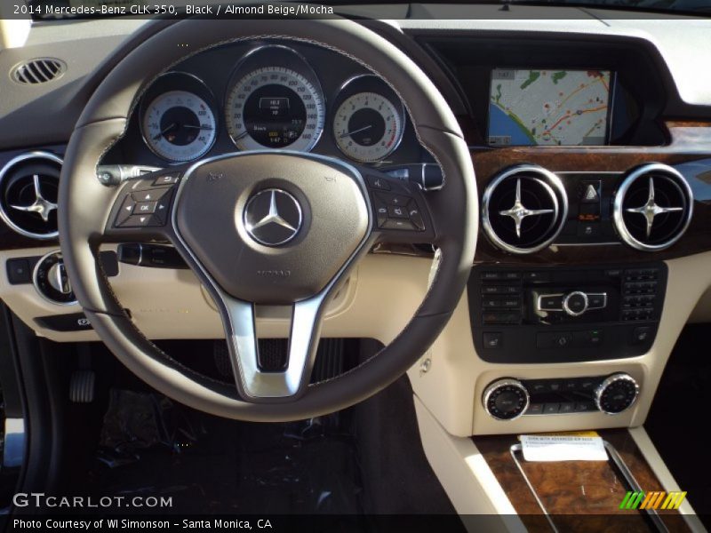 Black / Almond Beige/Mocha 2014 Mercedes-Benz GLK 350