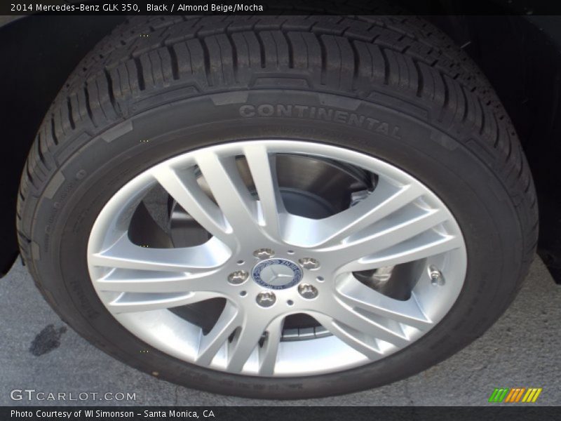 Black / Almond Beige/Mocha 2014 Mercedes-Benz GLK 350