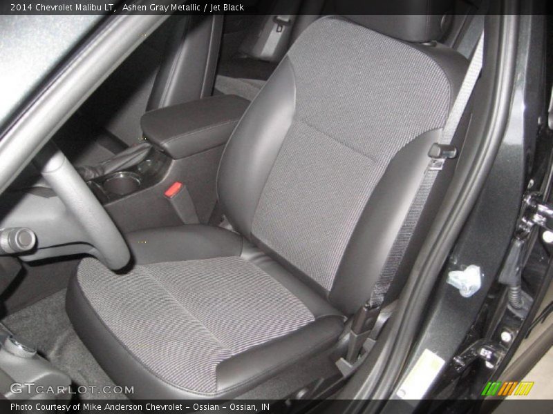 Ashen Gray Metallic / Jet Black 2014 Chevrolet Malibu LT