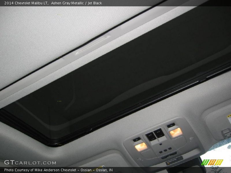 Ashen Gray Metallic / Jet Black 2014 Chevrolet Malibu LT