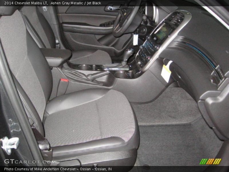 Ashen Gray Metallic / Jet Black 2014 Chevrolet Malibu LT