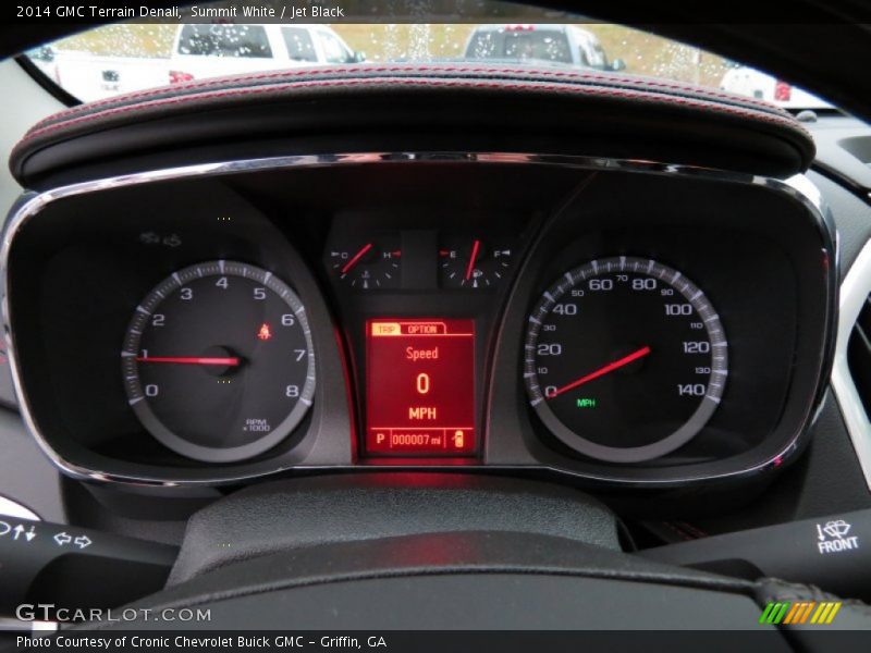 Summit White / Jet Black 2014 GMC Terrain Denali