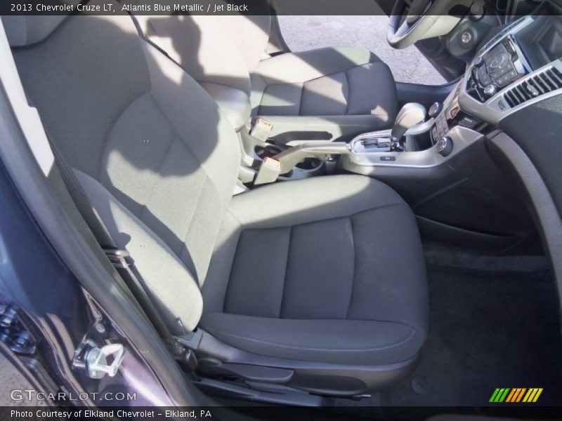 Atlantis Blue Metallic / Jet Black 2013 Chevrolet Cruze LT