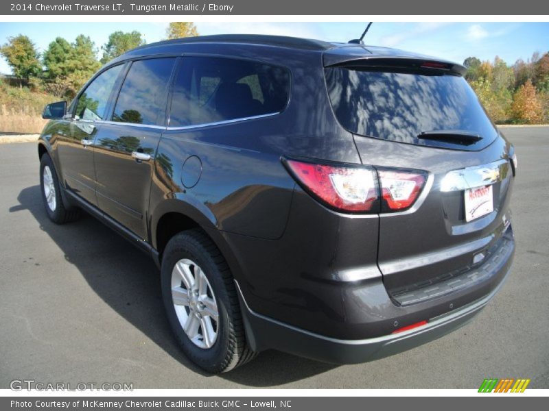 Tungsten Metallic / Ebony 2014 Chevrolet Traverse LT