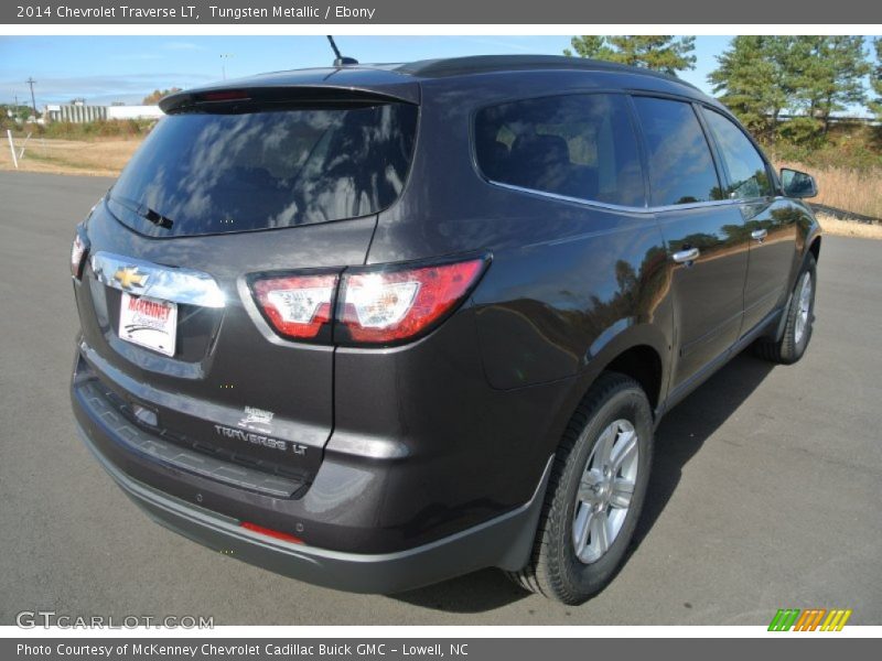 Tungsten Metallic / Ebony 2014 Chevrolet Traverse LT