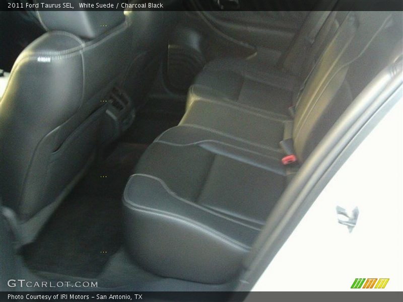 White Suede / Charcoal Black 2011 Ford Taurus SEL