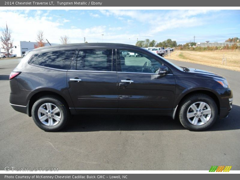 Tungsten Metallic / Ebony 2014 Chevrolet Traverse LT