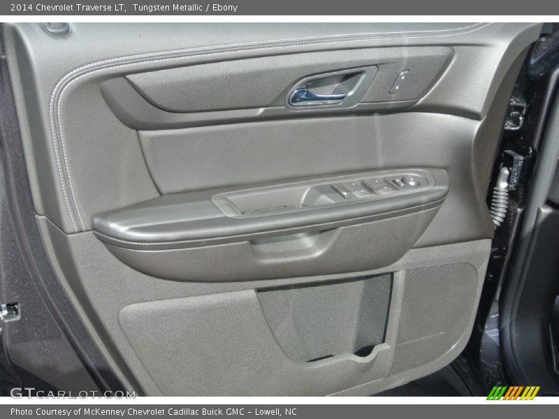 Tungsten Metallic / Ebony 2014 Chevrolet Traverse LT