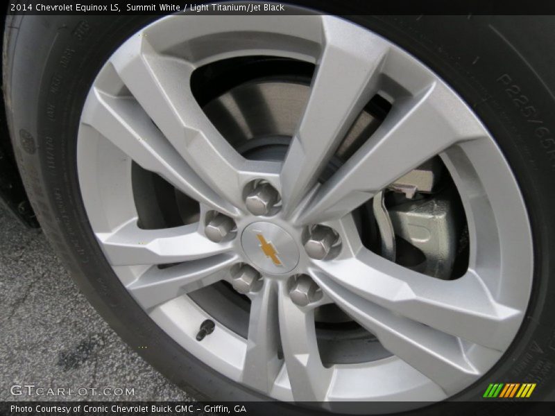 Summit White / Light Titanium/Jet Black 2014 Chevrolet Equinox LS