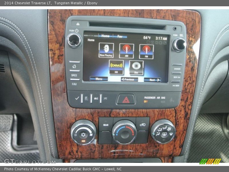 Tungsten Metallic / Ebony 2014 Chevrolet Traverse LT