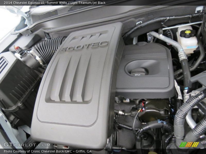 Summit White / Light Titanium/Jet Black 2014 Chevrolet Equinox LS
