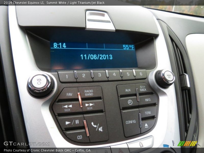 Summit White / Light Titanium/Jet Black 2014 Chevrolet Equinox LS