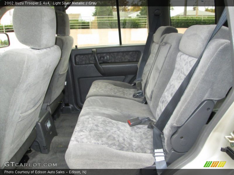 Rear Seat of 2002 Trooper S 4x4