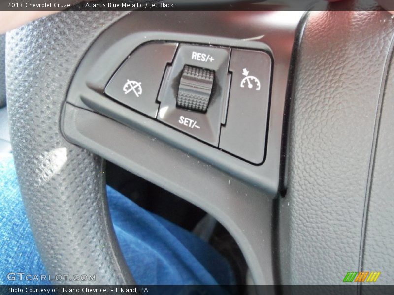 Atlantis Blue Metallic / Jet Black 2013 Chevrolet Cruze LT