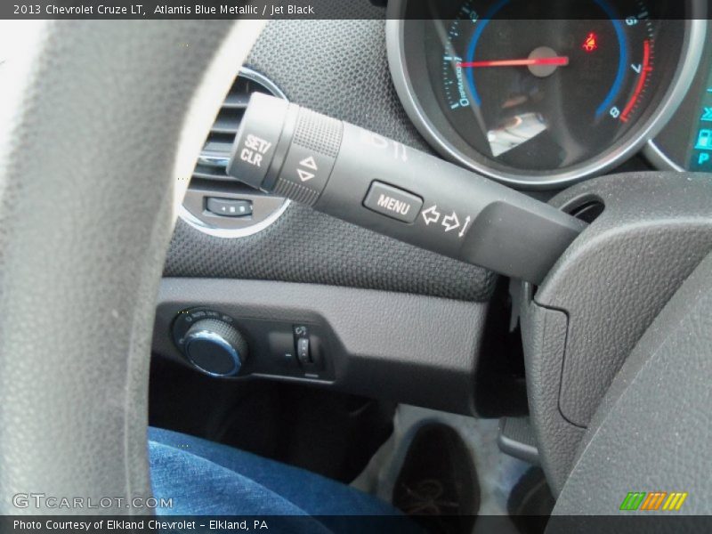 Atlantis Blue Metallic / Jet Black 2013 Chevrolet Cruze LT