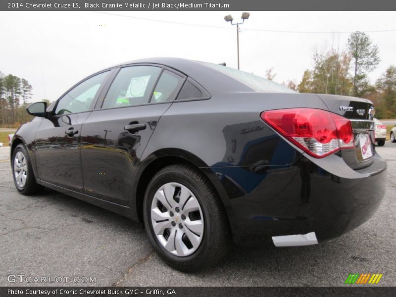 Black Granite Metallic / Jet Black/Medium Titanium 2014 Chevrolet Cruze LS