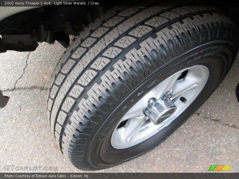 Light Silver Metallic / Gray 2002 Isuzu Trooper S 4x4