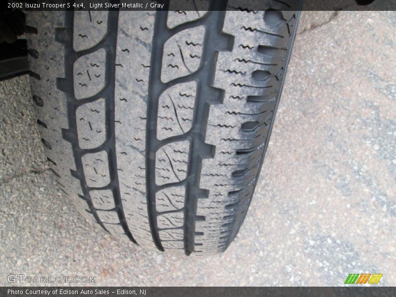 Light Silver Metallic / Gray 2002 Isuzu Trooper S 4x4