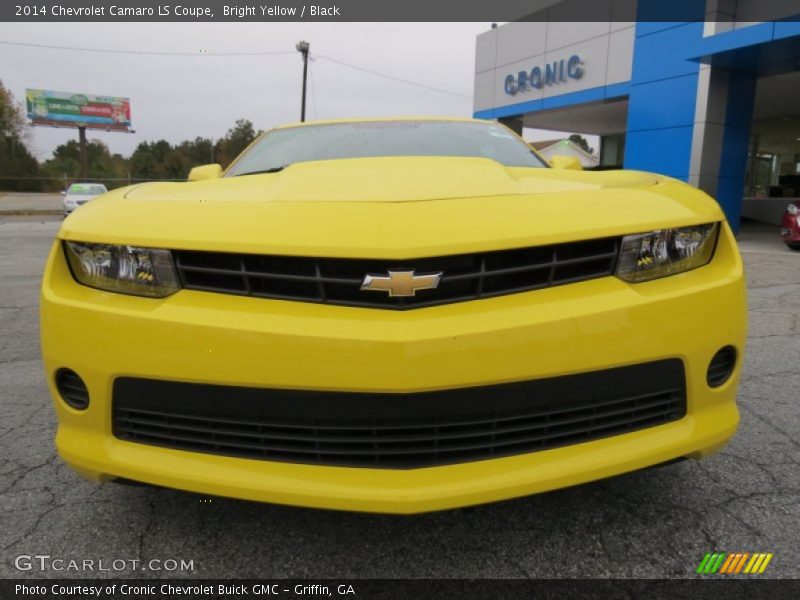 Bright Yellow / Black 2014 Chevrolet Camaro LS Coupe