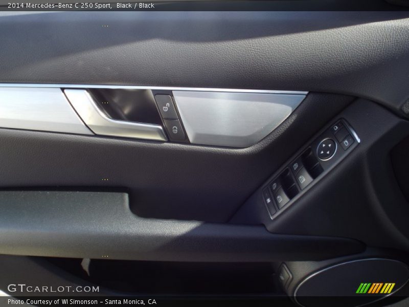 Black / Black 2014 Mercedes-Benz C 250 Sport