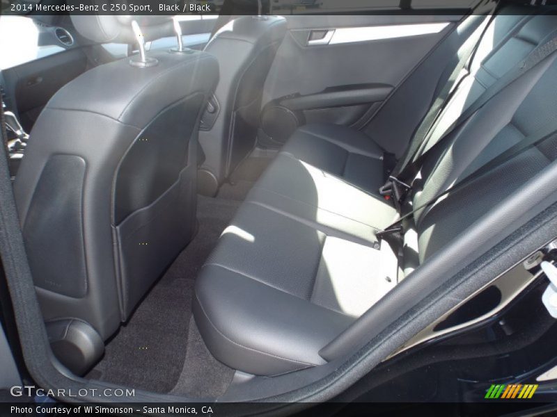 Black / Black 2014 Mercedes-Benz C 250 Sport