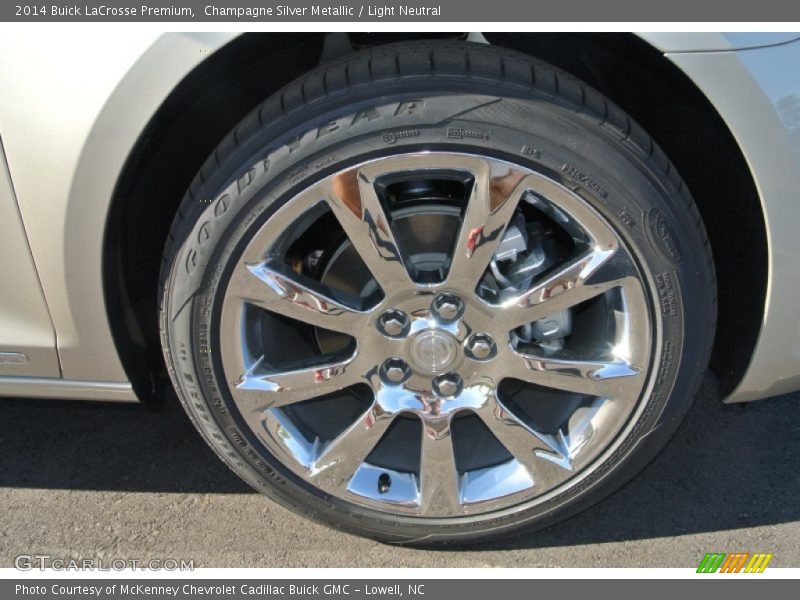 Champagne Silver Metallic / Light Neutral 2014 Buick LaCrosse Premium