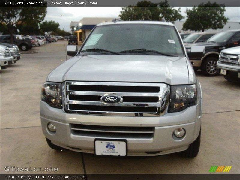Ingot Silver / Stone 2013 Ford Expedition EL Limited