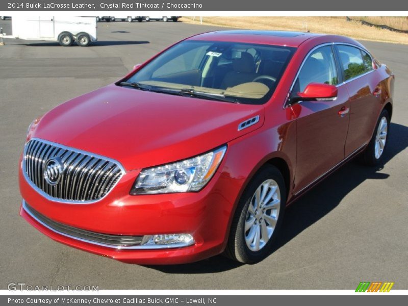 Crystal Red Tintcoat / Choccachino 2014 Buick LaCrosse Leather