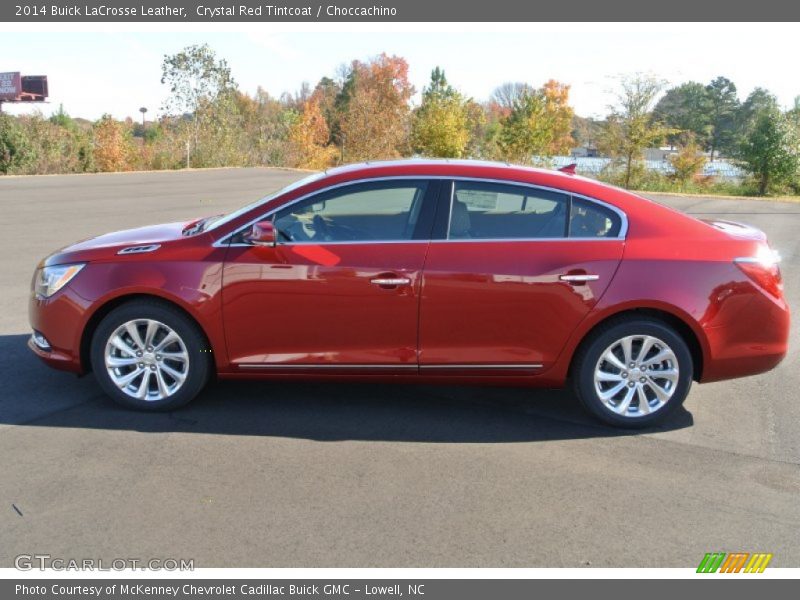 Crystal Red Tintcoat / Choccachino 2014 Buick LaCrosse Leather