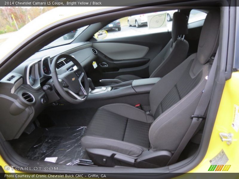 Bright Yellow / Black 2014 Chevrolet Camaro LS Coupe