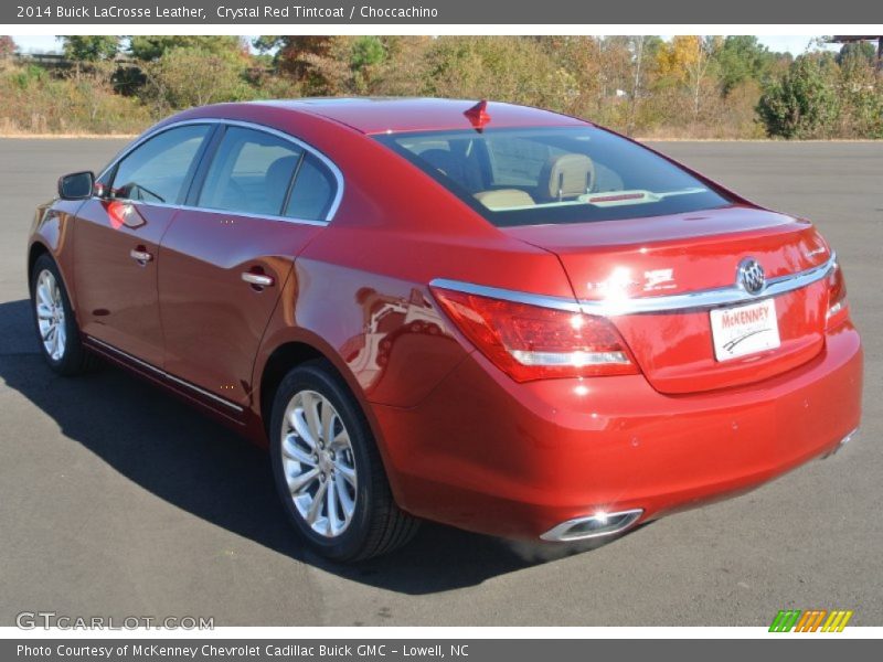 Crystal Red Tintcoat / Choccachino 2014 Buick LaCrosse Leather