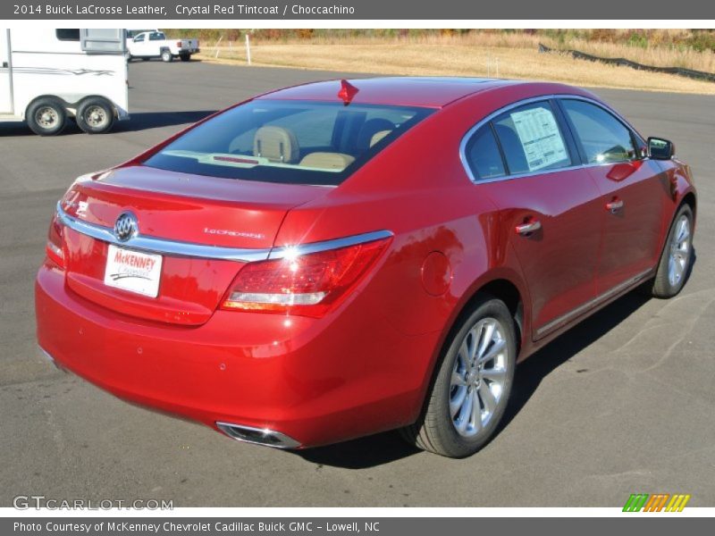 Crystal Red Tintcoat / Choccachino 2014 Buick LaCrosse Leather