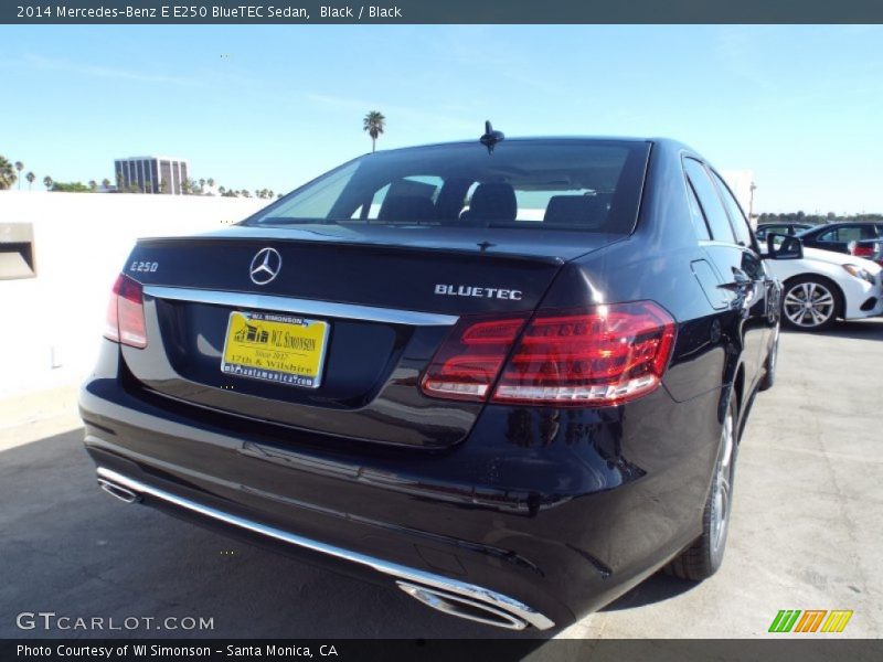 Black / Black 2014 Mercedes-Benz E E250 BlueTEC Sedan