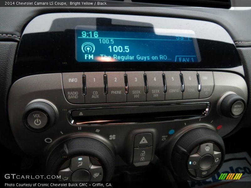 Bright Yellow / Black 2014 Chevrolet Camaro LS Coupe