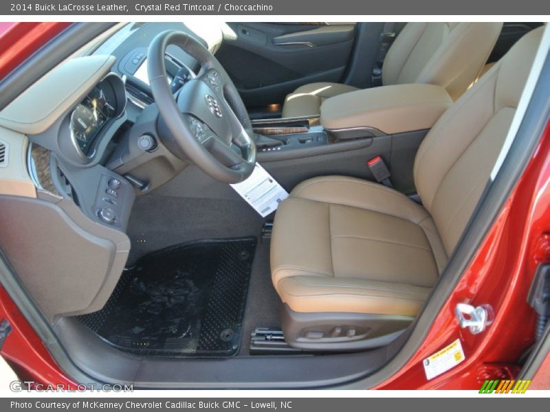 Crystal Red Tintcoat / Choccachino 2014 Buick LaCrosse Leather