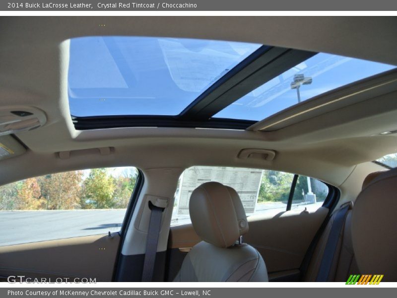 Crystal Red Tintcoat / Choccachino 2014 Buick LaCrosse Leather